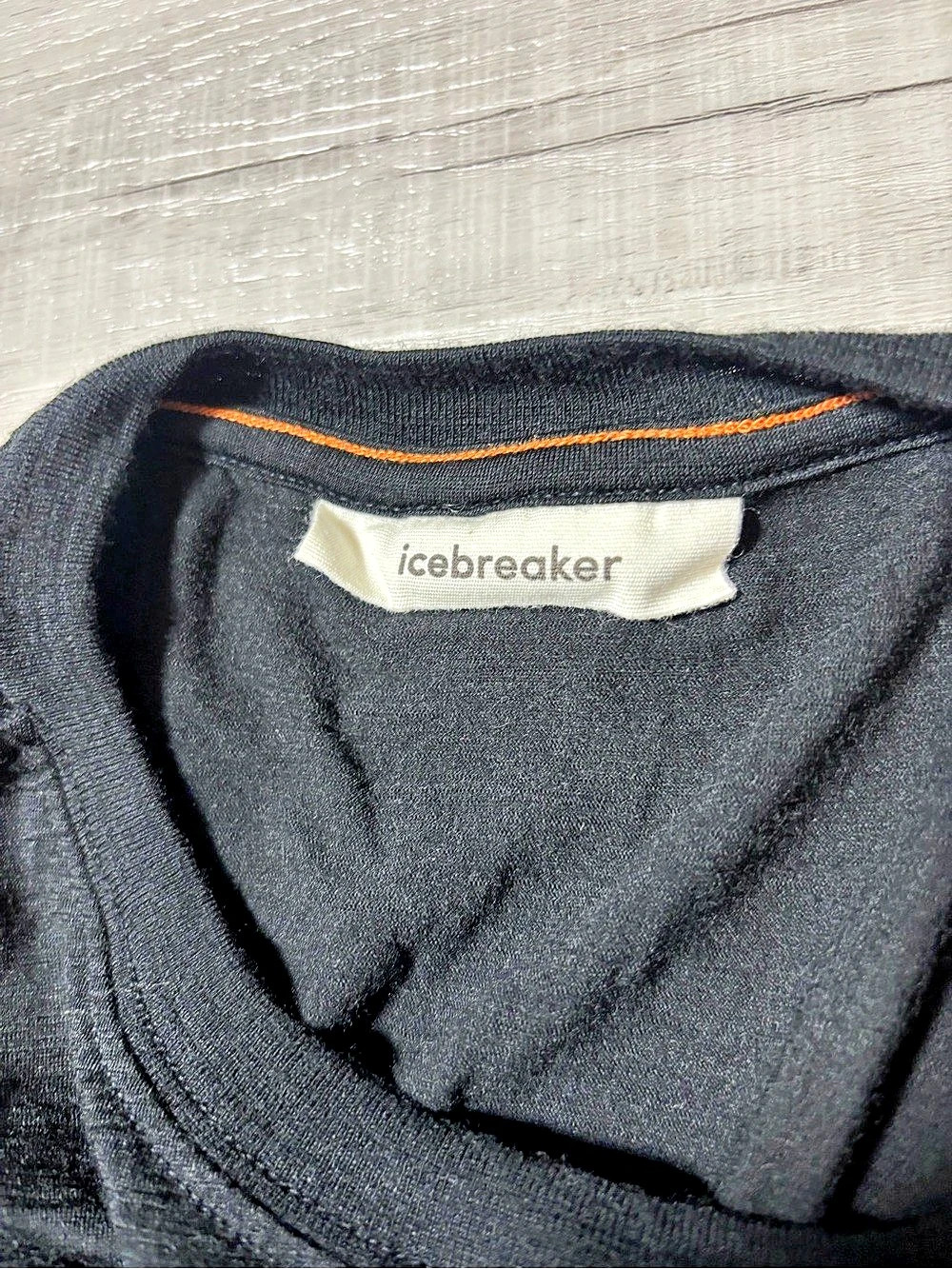 Icebreaker Women’s Merino 150 Wool Short Sleeve Tee Black Large - Picture 7 of 9